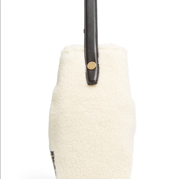 NEW Stella McCartney Alter Shearling Fur Hobo Bag - Picture 4 of 6